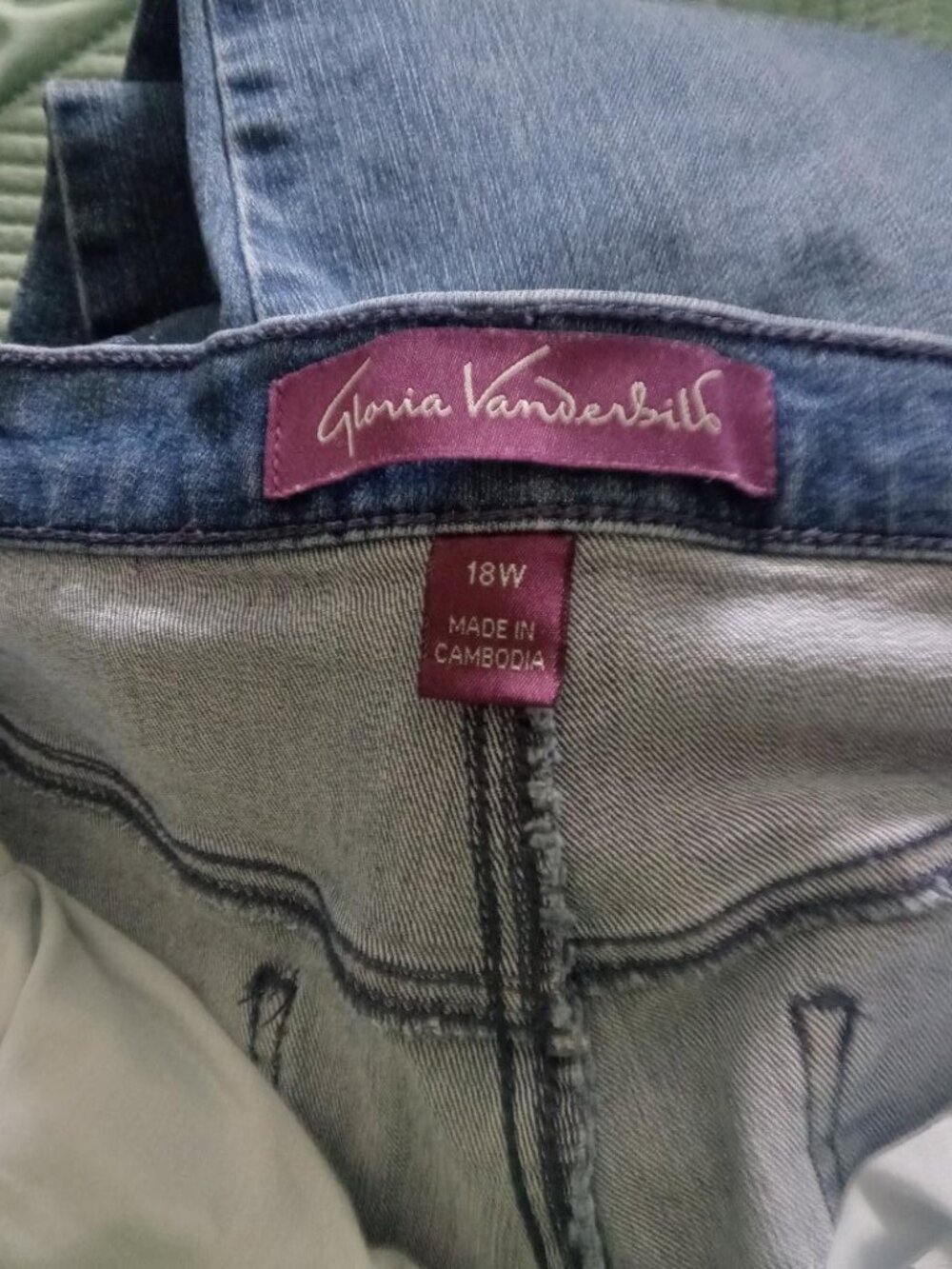 Gloria Vanderbilt Demin jeans